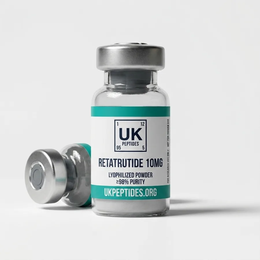 Retatrutide 10mg research peptide vial